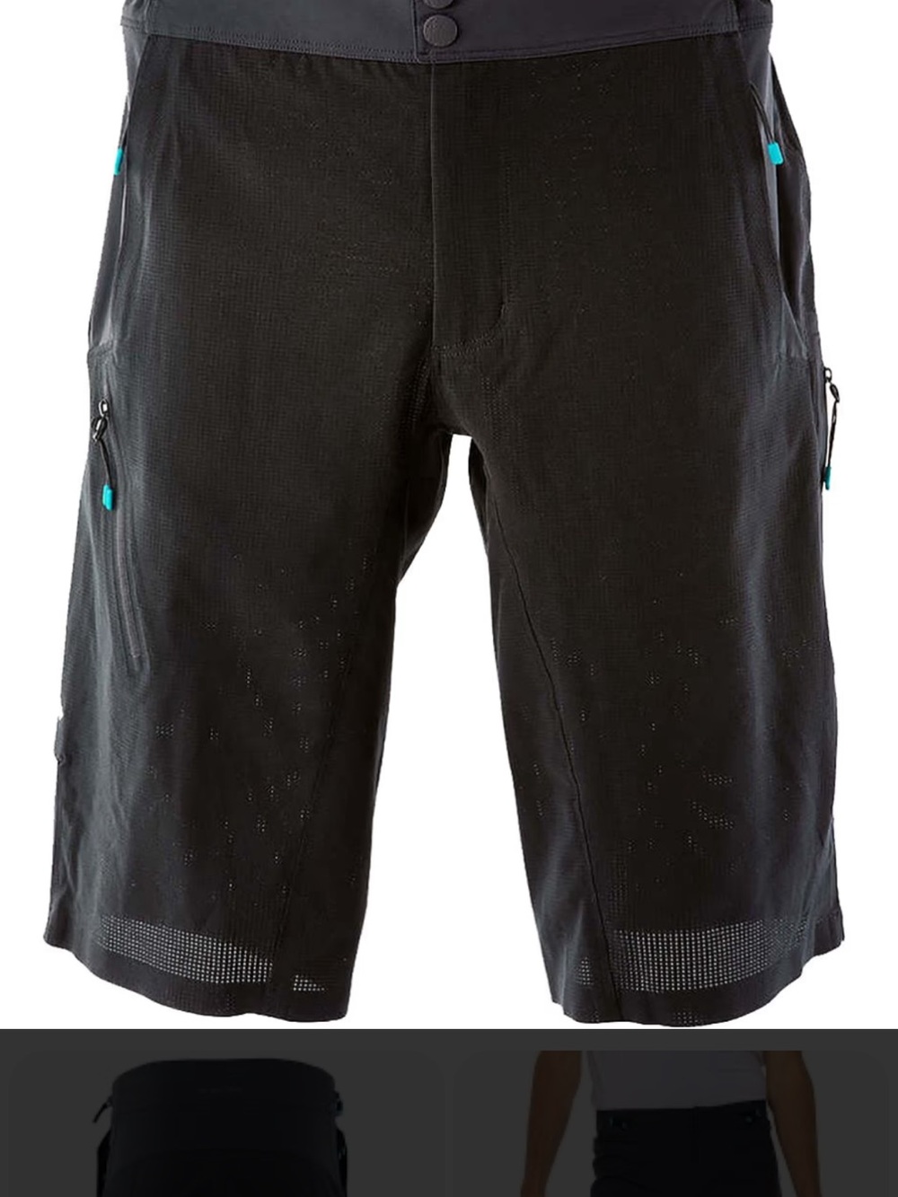 Yeti Turo Turq Dot Air Cycling shorts black large